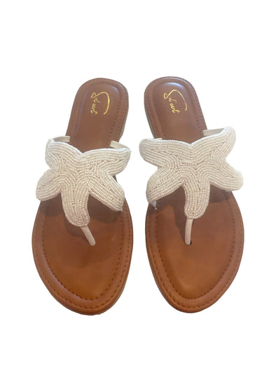 Sol'eart Star Fish Sandals - White