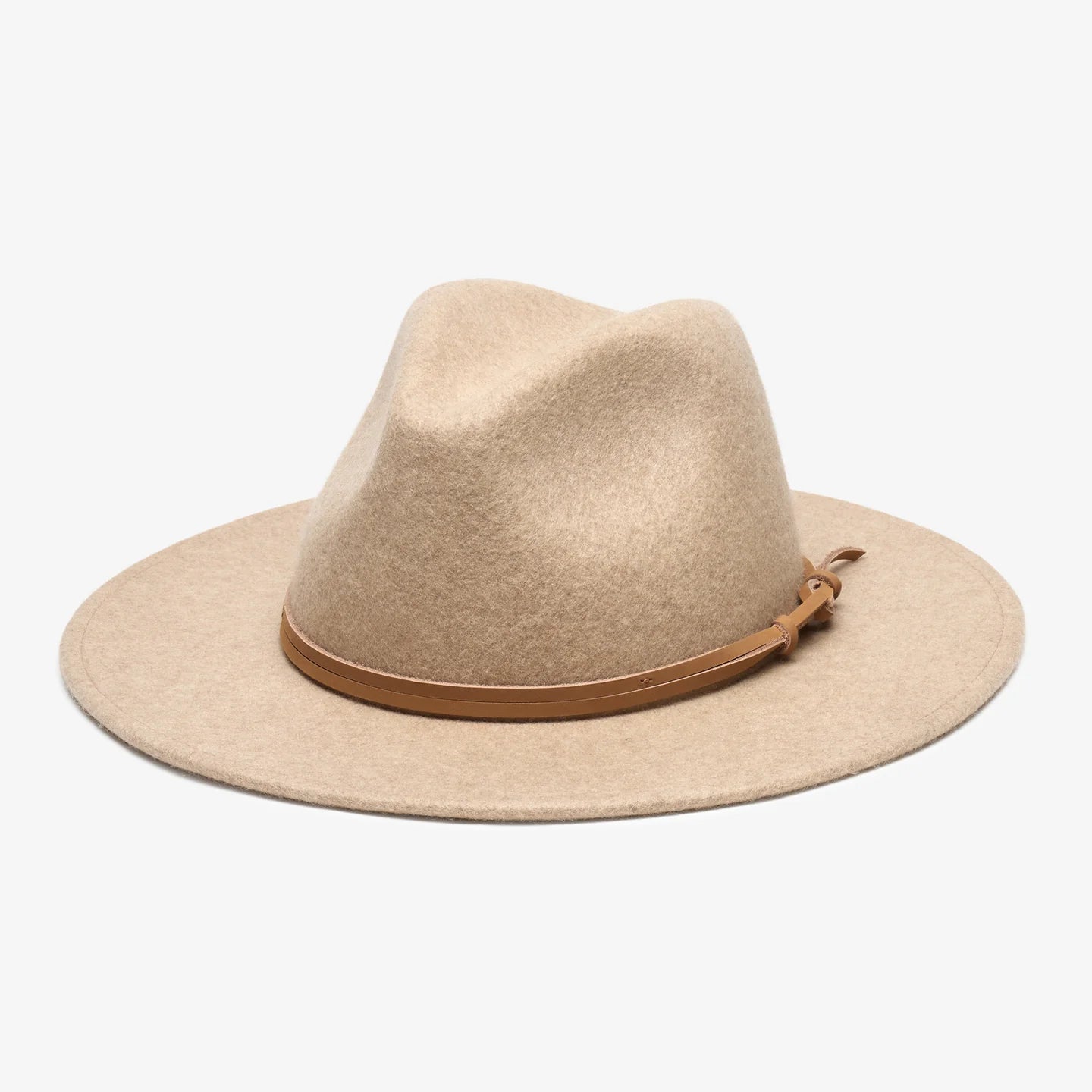 FinAl SALE! Wyeth white fedora Goorin Night Hawk Wide Brim Merino Wool Felt Western  main image 2