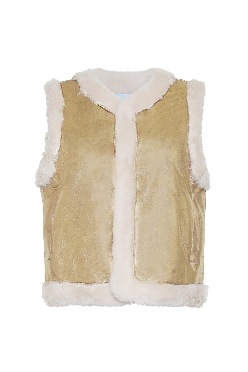 Burgess Cher Vest - Gold