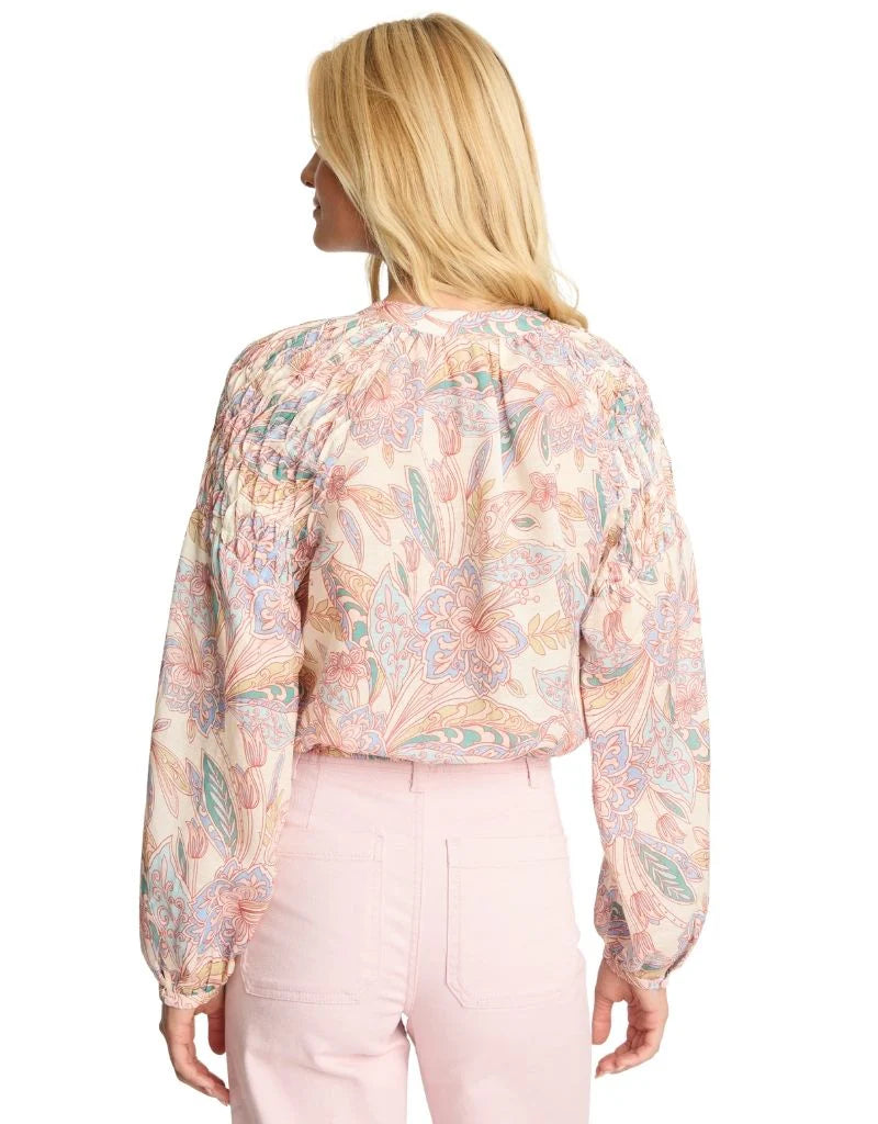 Caballero Dolly Top - Paisley Floral