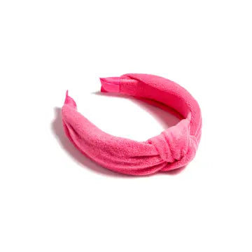 Shiraleah Terry Knotted Headband - Pink