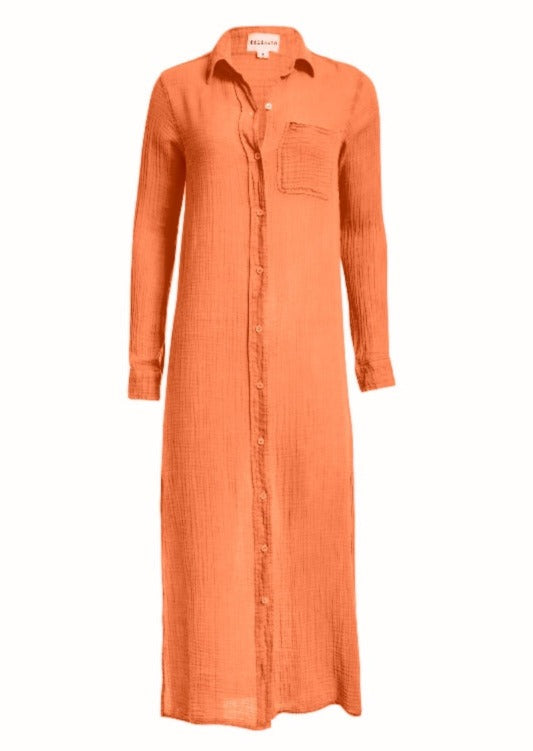 Felicite Boyfriend Maxi - Mamey Orange