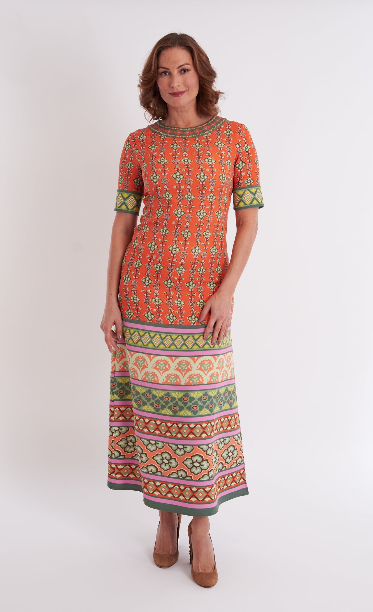 Arianne Dress - Serendipity Pumpkin SAMPLE