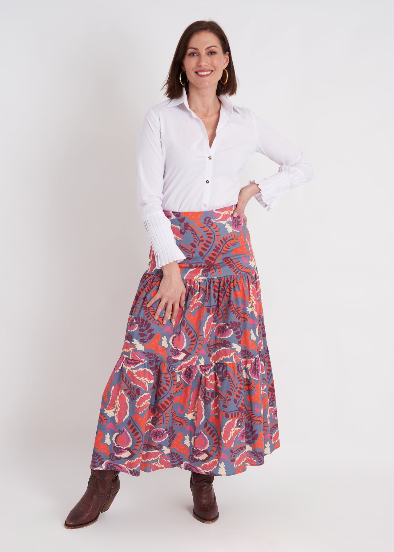 Samana Skirt - Puma Steel