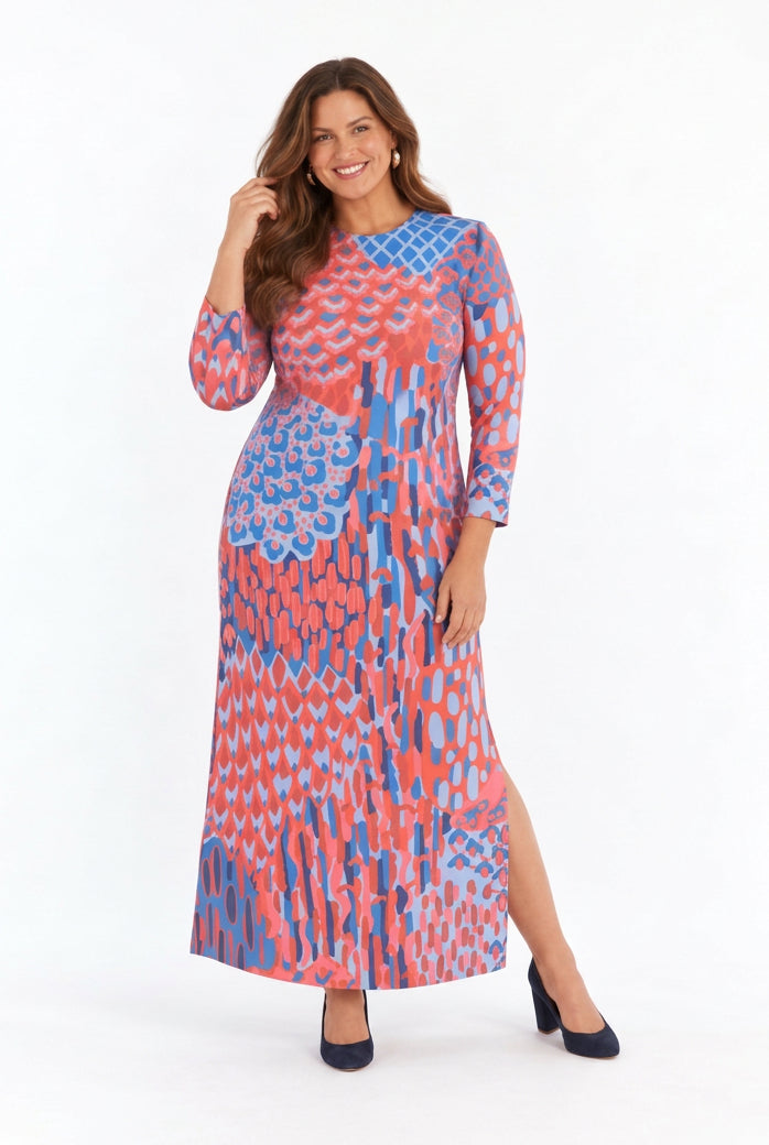 Ashton Dress - Parta Winterberry