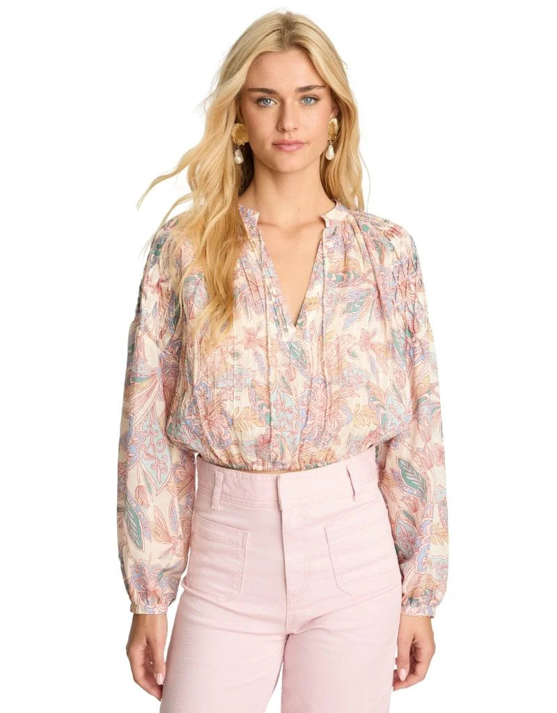 Caballero Dolly Top - Paisley Floral
