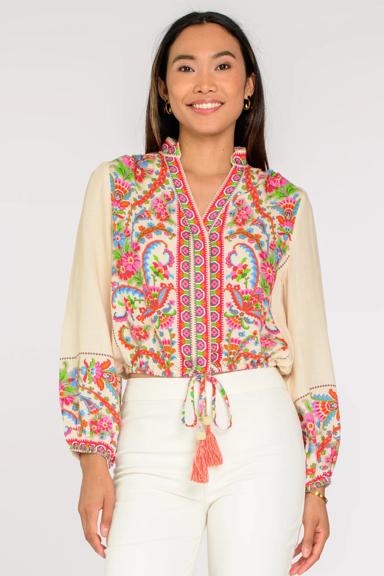 Elizabeth James Emmet Top - Scroll w/ It