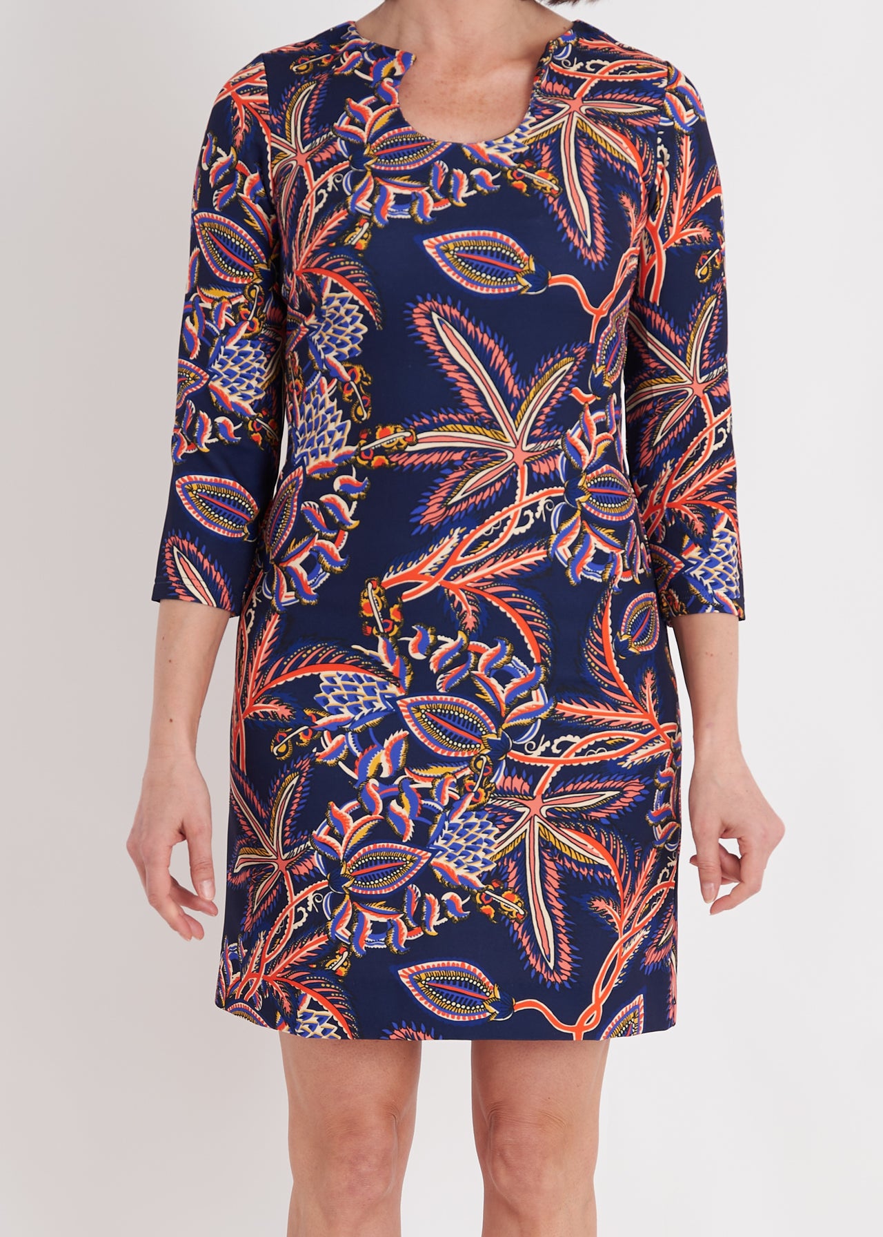 Islesboro Dress - Kaleta Navy SAMPLE