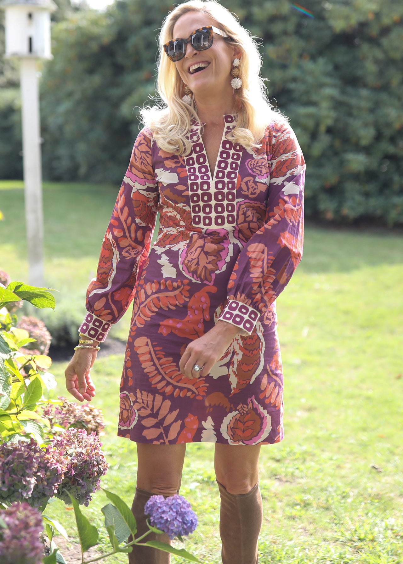 Tangerine Dress - Puma Plum