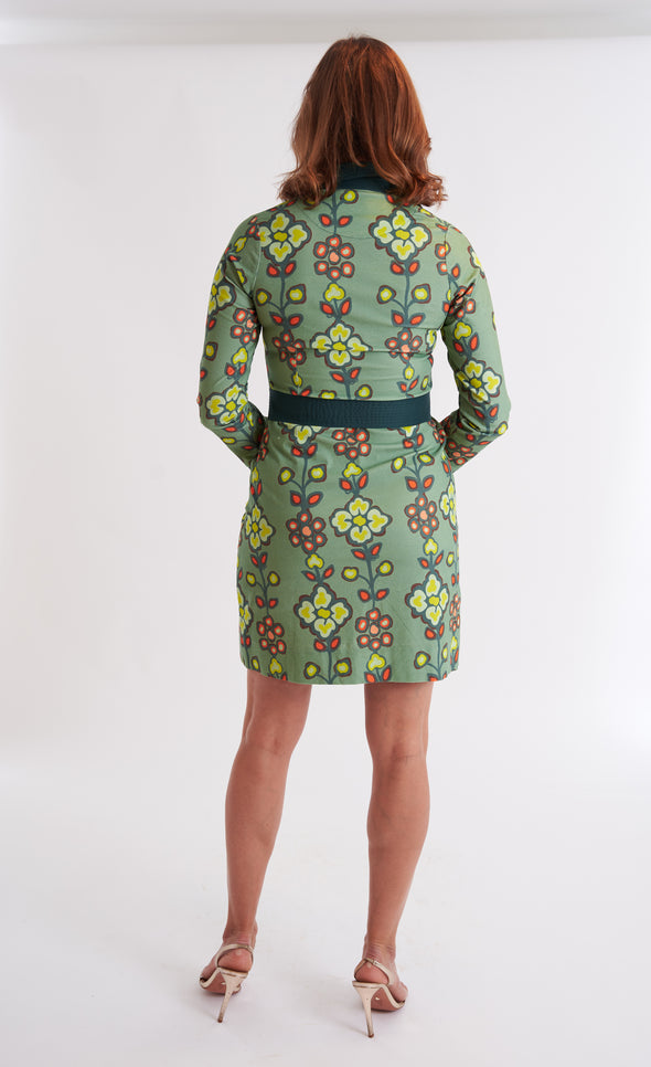 Midori Shirtdress - Serendipity Moss