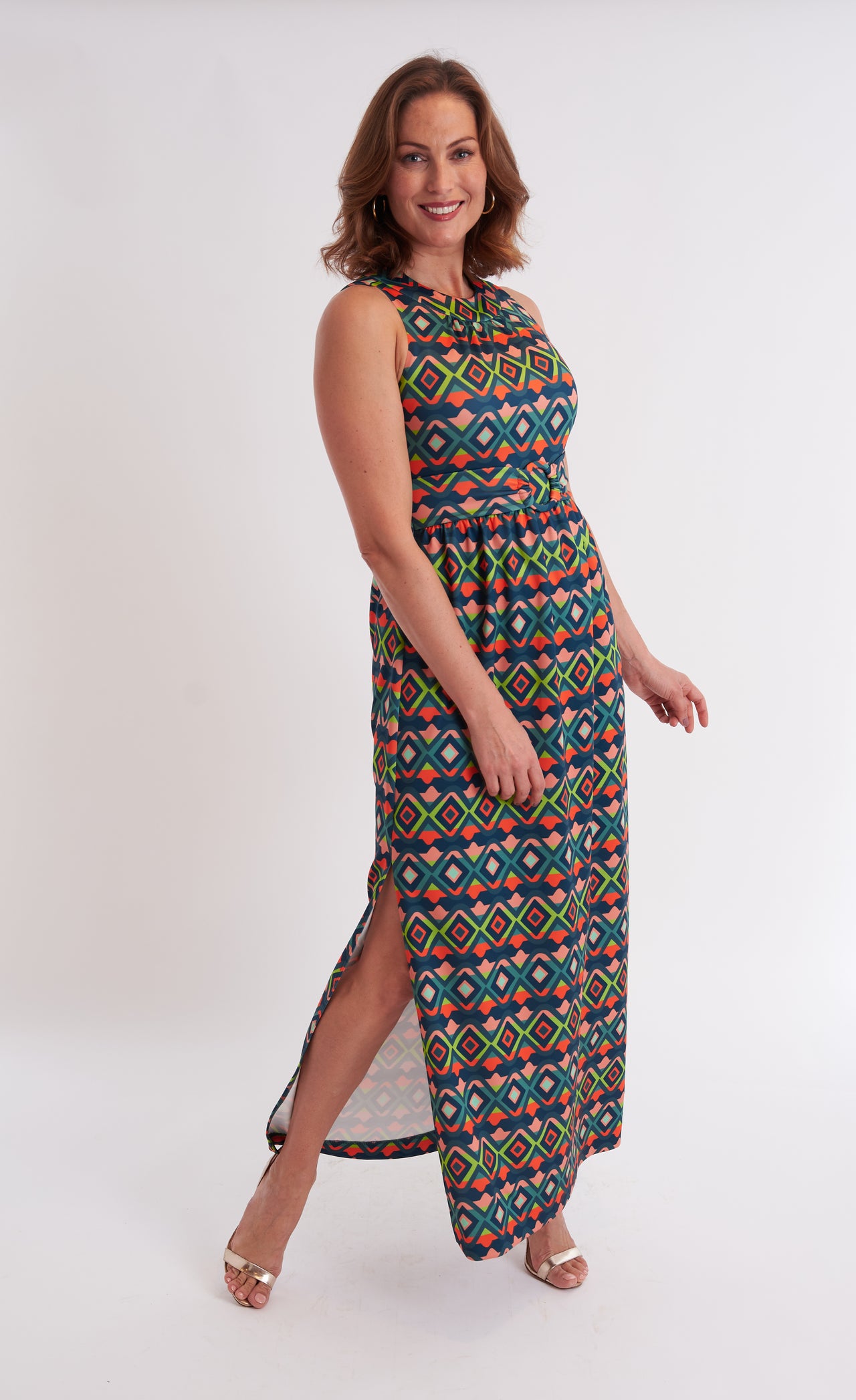 Nina Dress - Diamante Juniper
