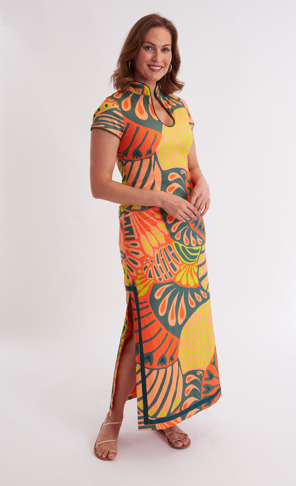 Tarpon Dress - Paddle Pumpkin