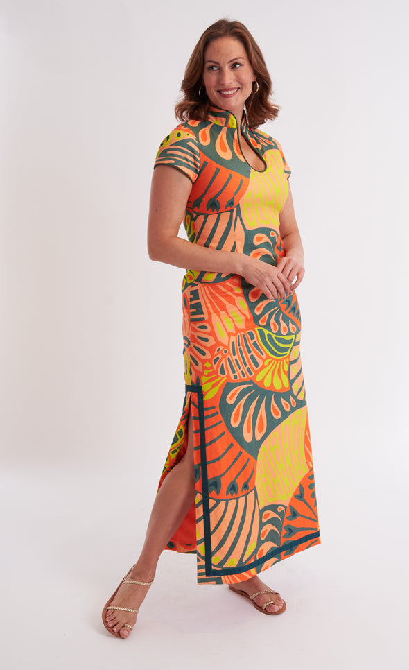 Tarpon Dress - Paddle Pumpkin