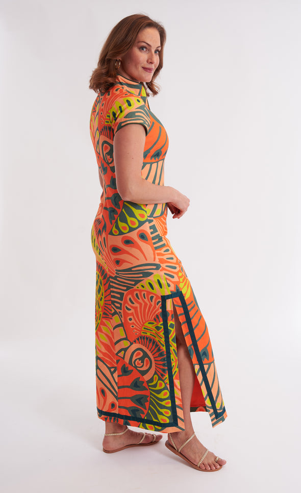 Tarpon Dress - Paddle Pumpkin