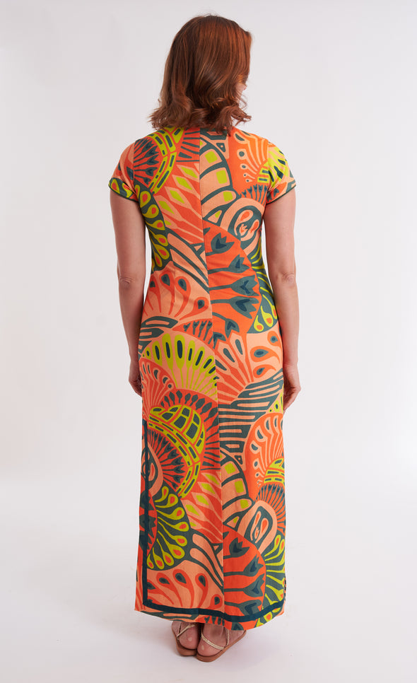 Tarpon Dress - Paddle Pumpkin