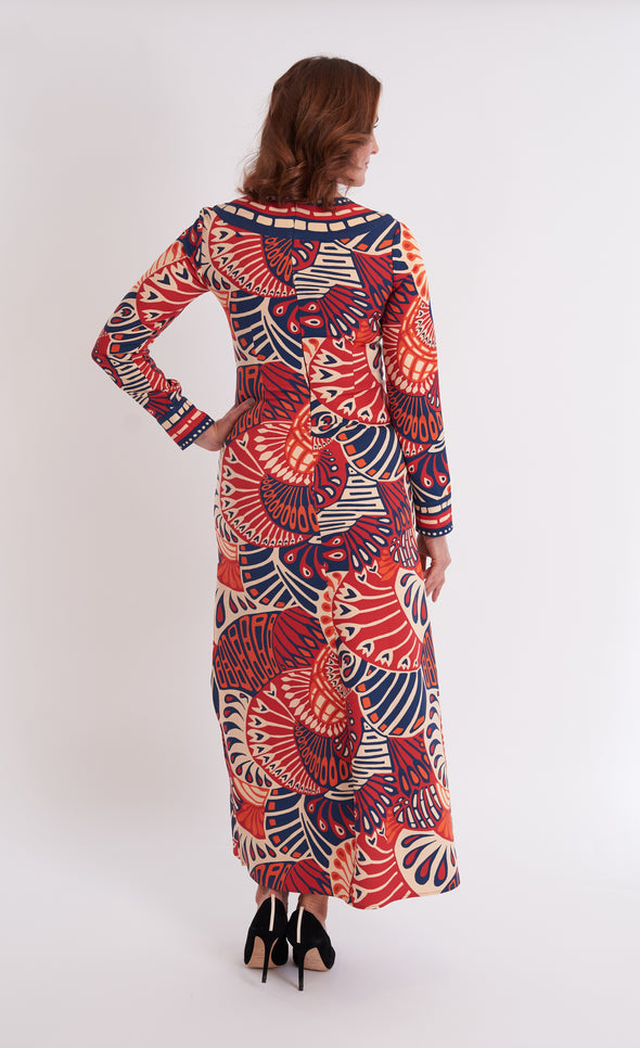 Arianne Dress - Paddle Sienna