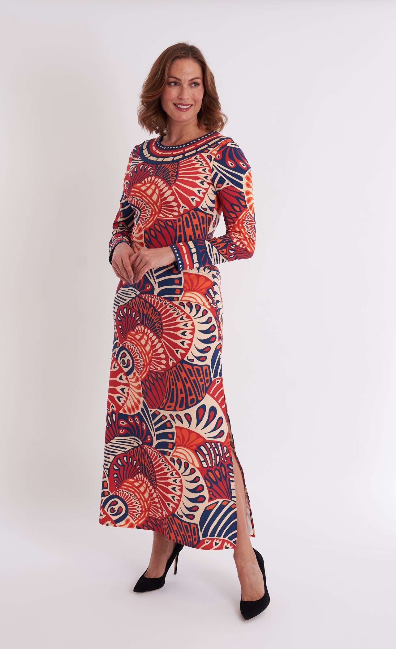 Arianne Dress - Paddle Sienna