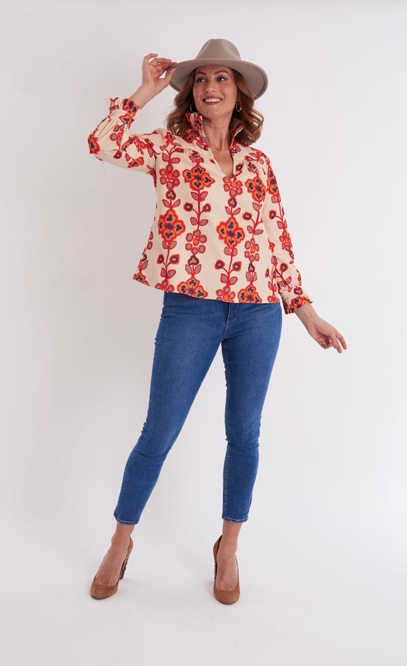 Aspen Blouse - Serendipity Praline