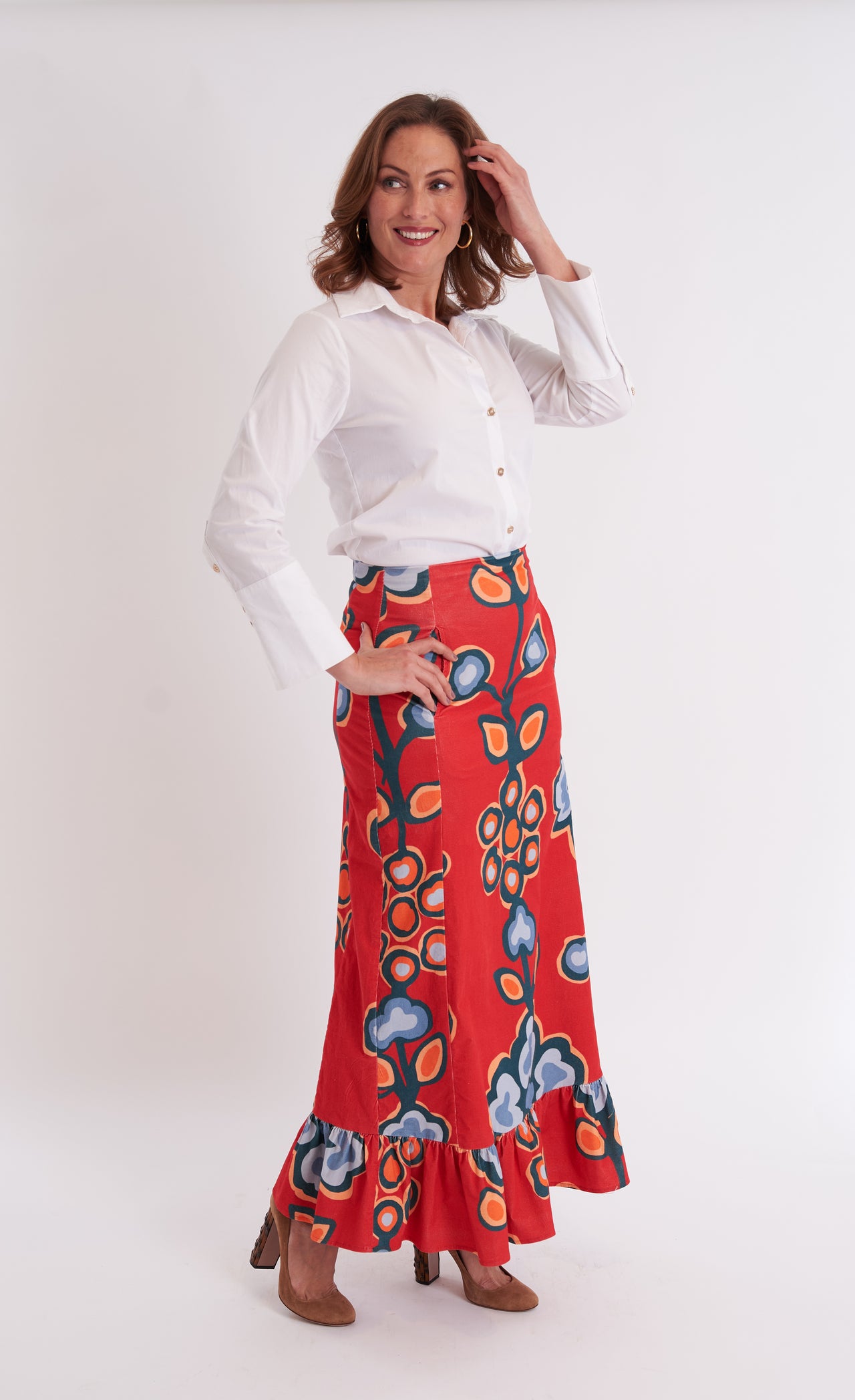 Hostess Skirt - Serendipity Merlot