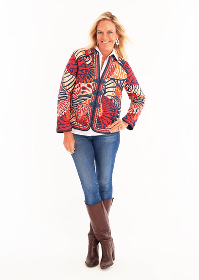Jade Jacket - Paddle Sienna