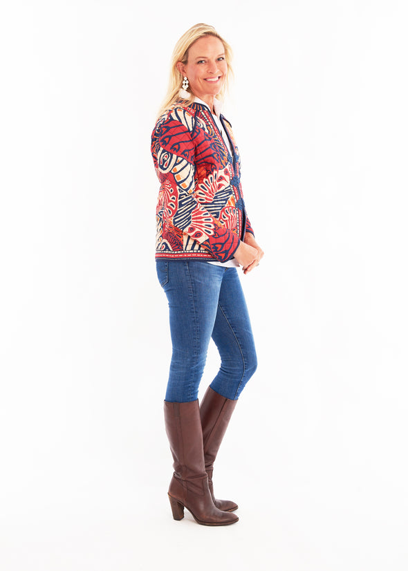 Jade Jacket - Paddle Sienna