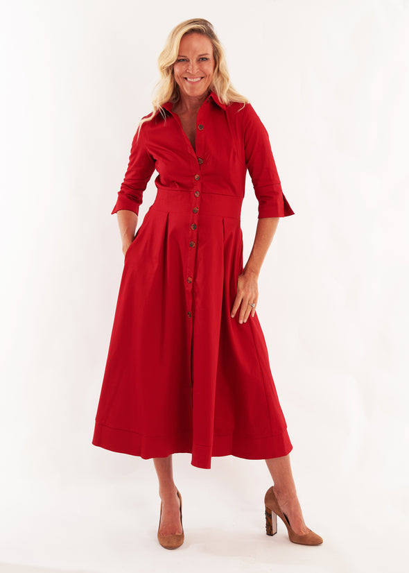 Monaco Dress - Mulberry