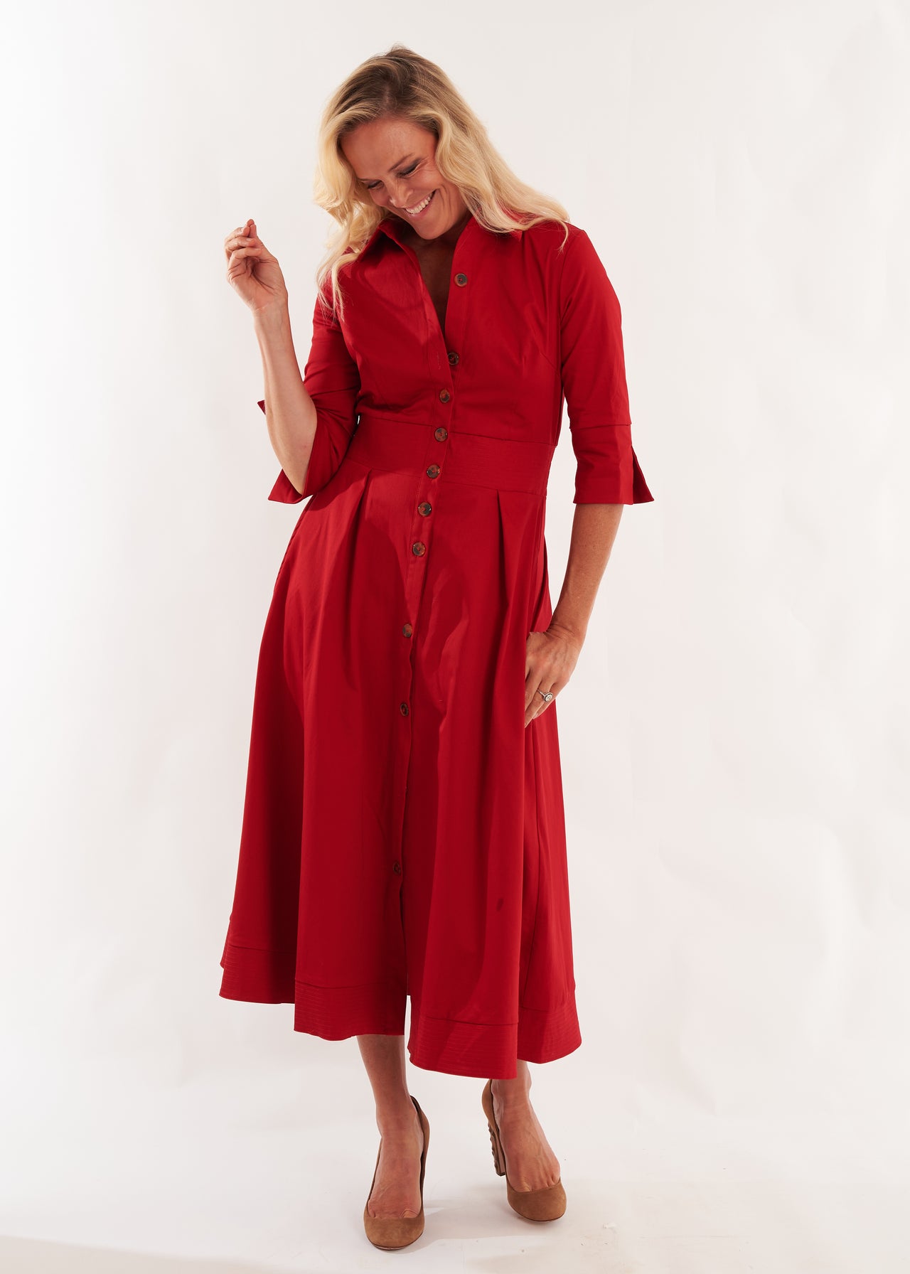 Monaco Dress - Mulberry