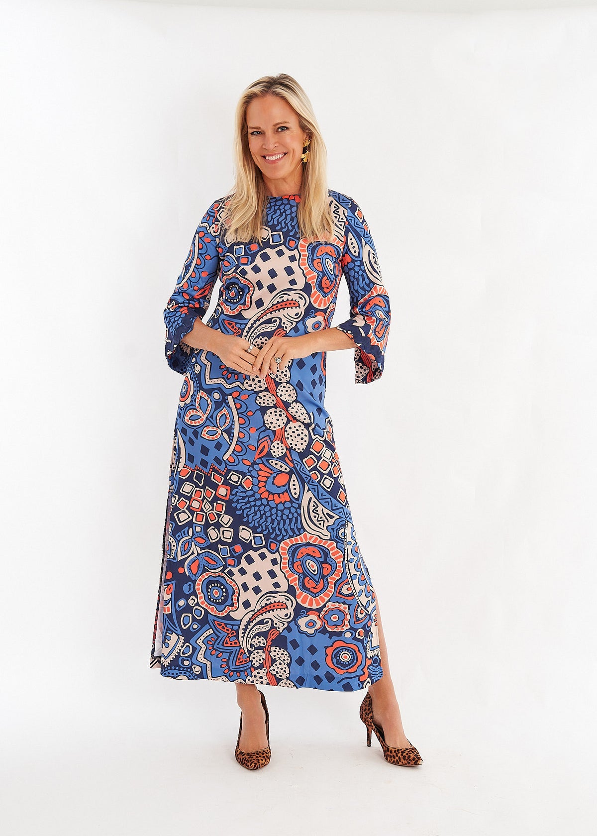 Cassandra Dress - Hemingway Sun River