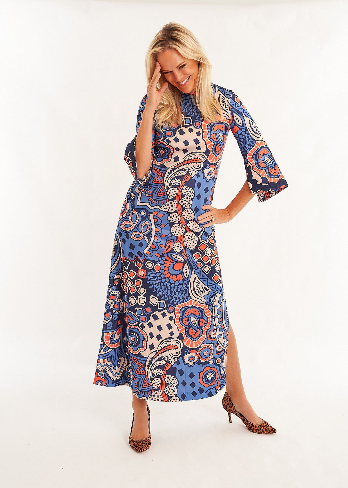 Cassandra Dress - Hemingway Sun River