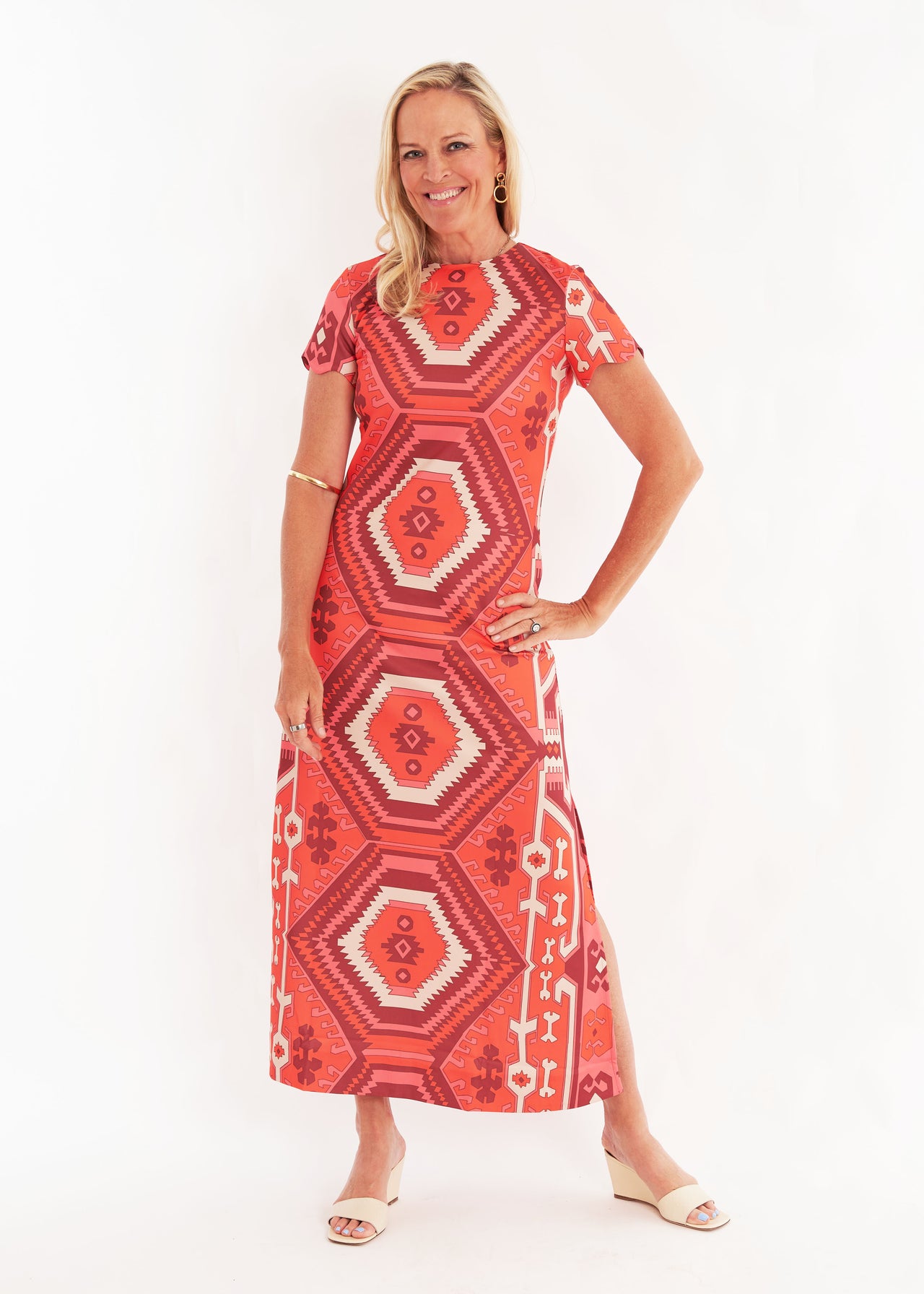 Malabar Dress - Kilim Maple