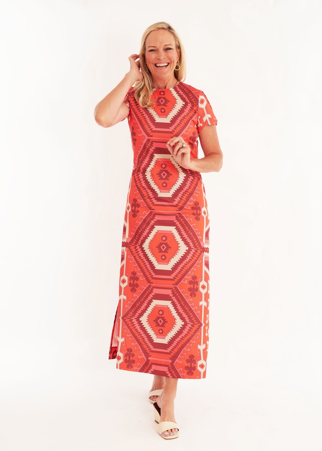 Malabar Dress - Kilim Maple