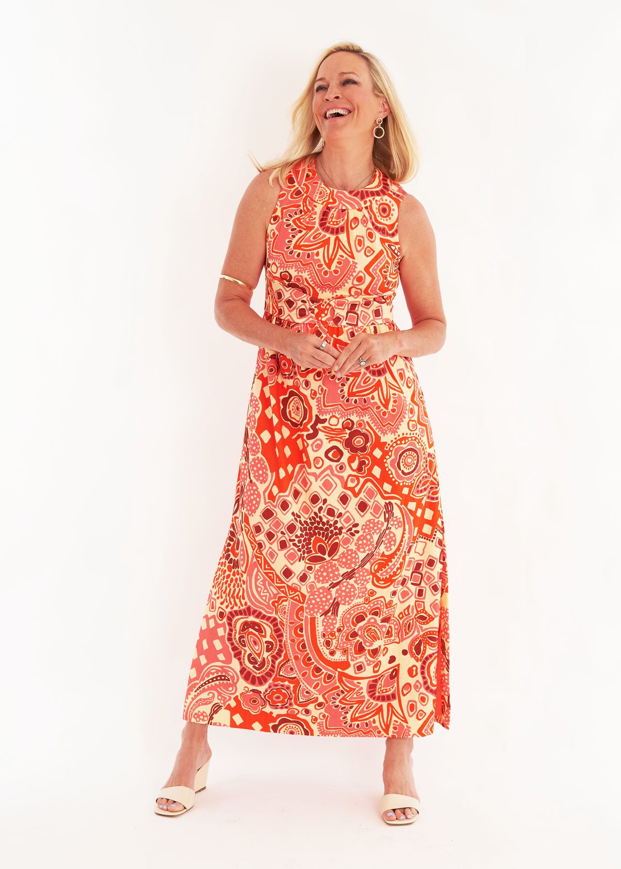 Nina Dress - Hemingway Maple