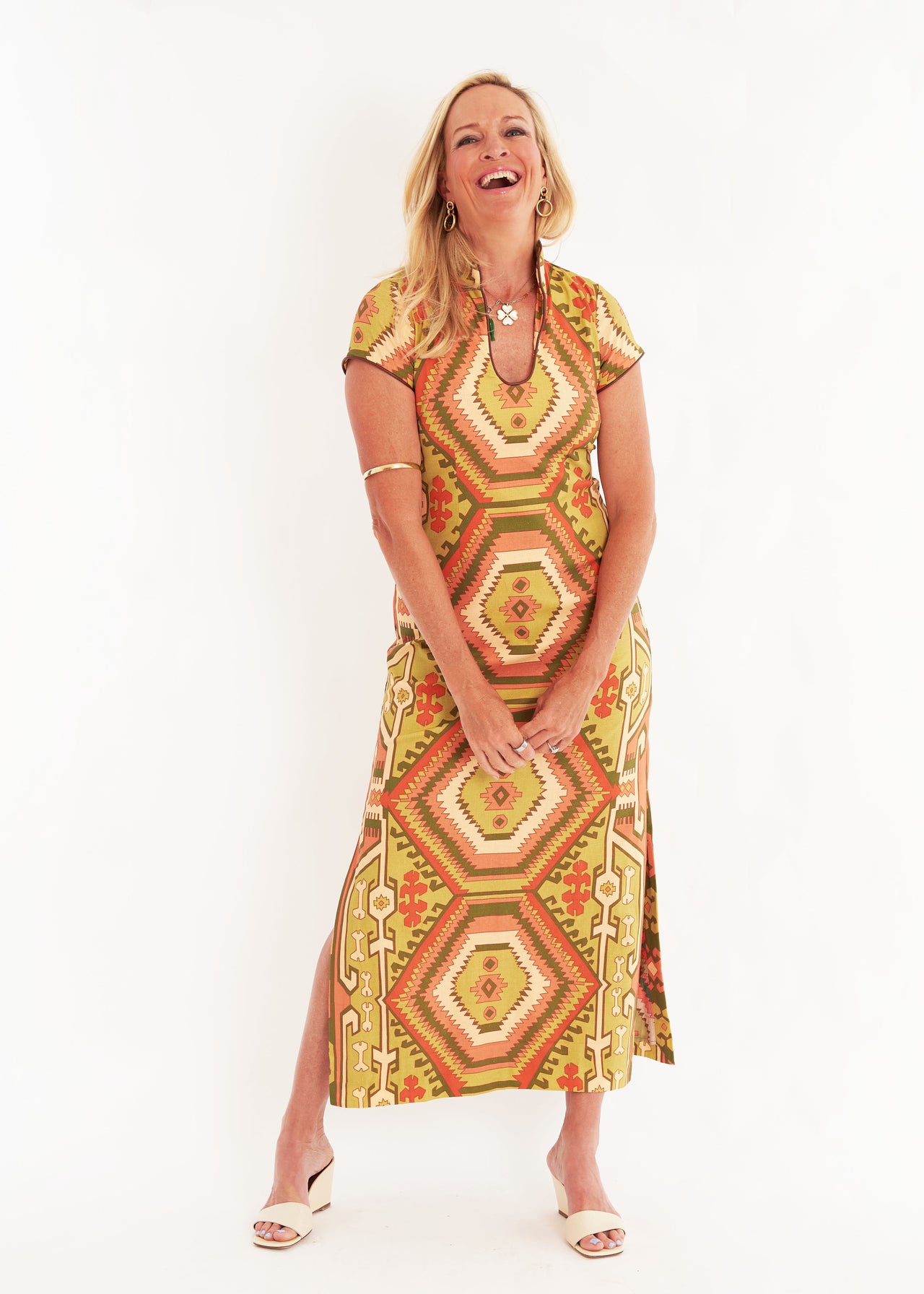 Tarpon Dress - Kilim Squash