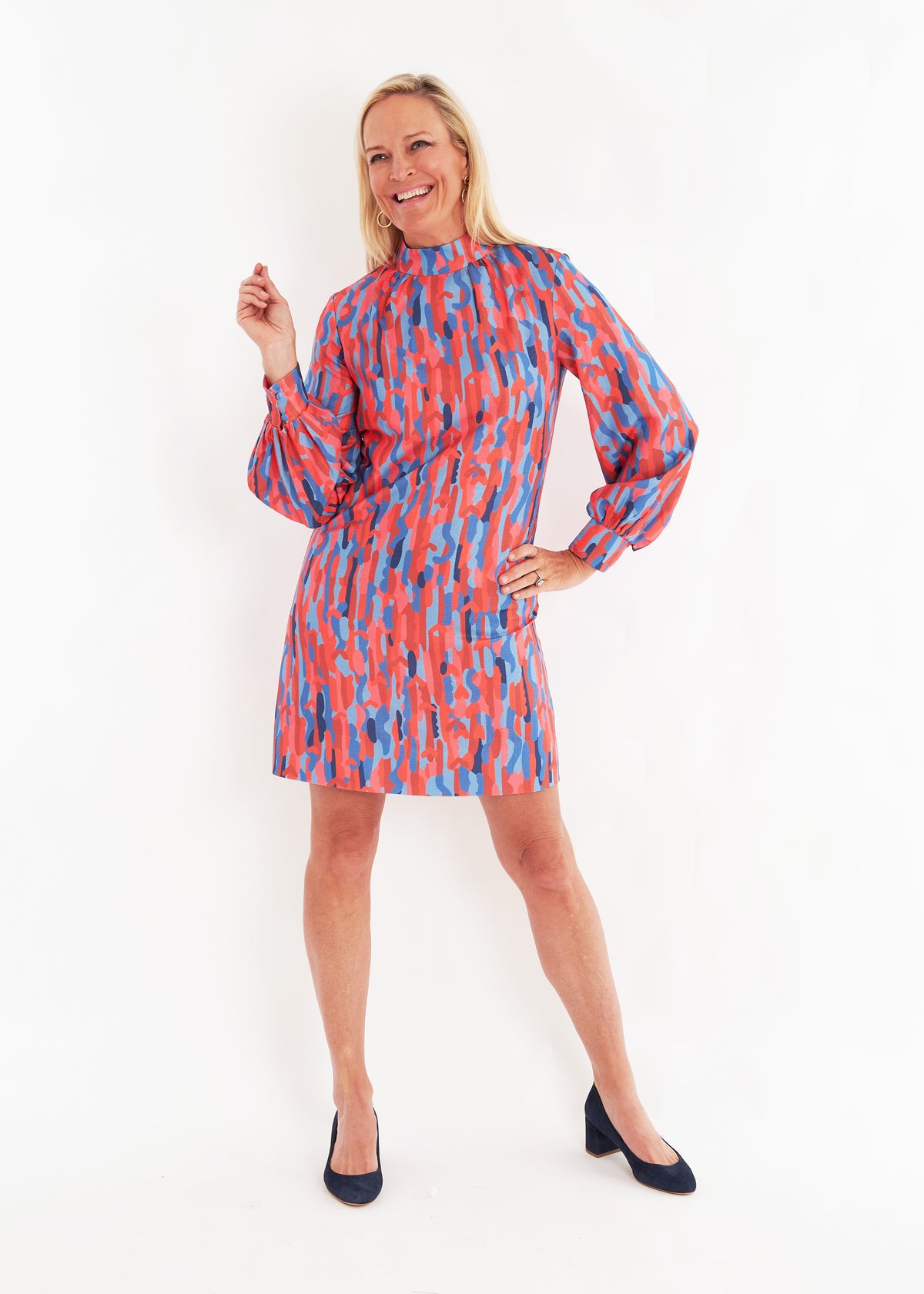 Emery Dress - Parta Winterberry
