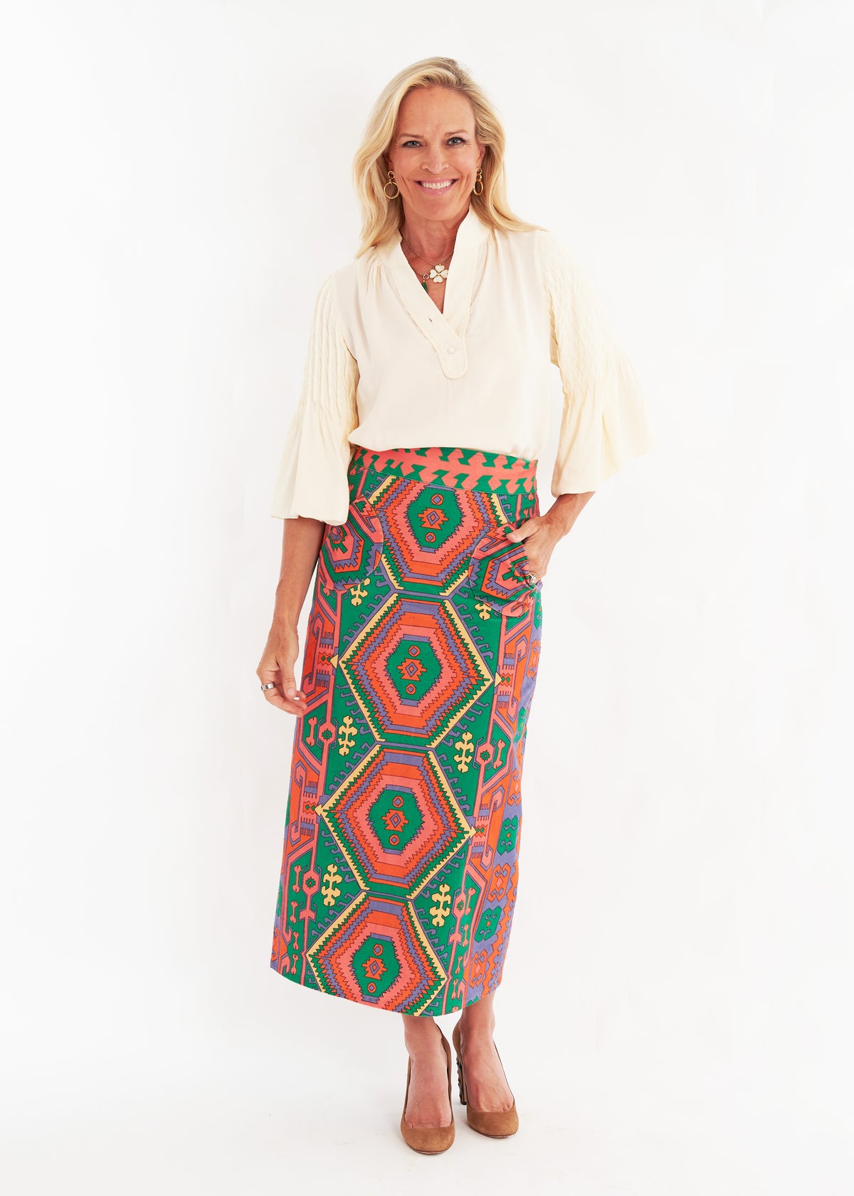 Ketchum Skirt - Kilim Groovy