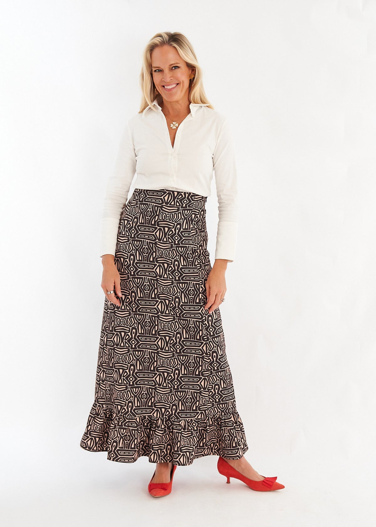Hostess Skirt - Menemsha Moonlight