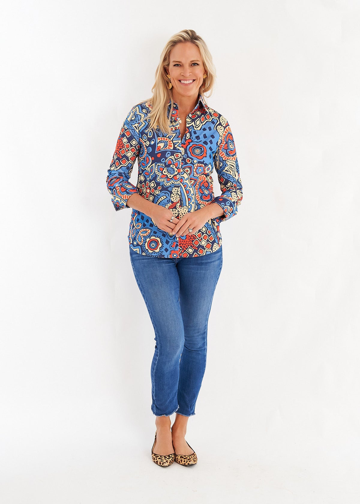 Tenley Shirt - Hemingway Sun River
