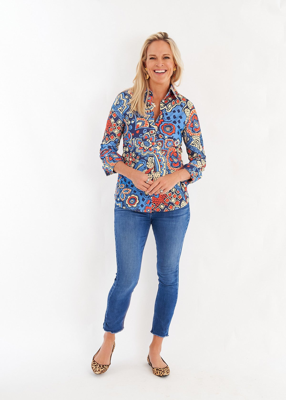 Tenley Shirt - Hemingway Sun River
