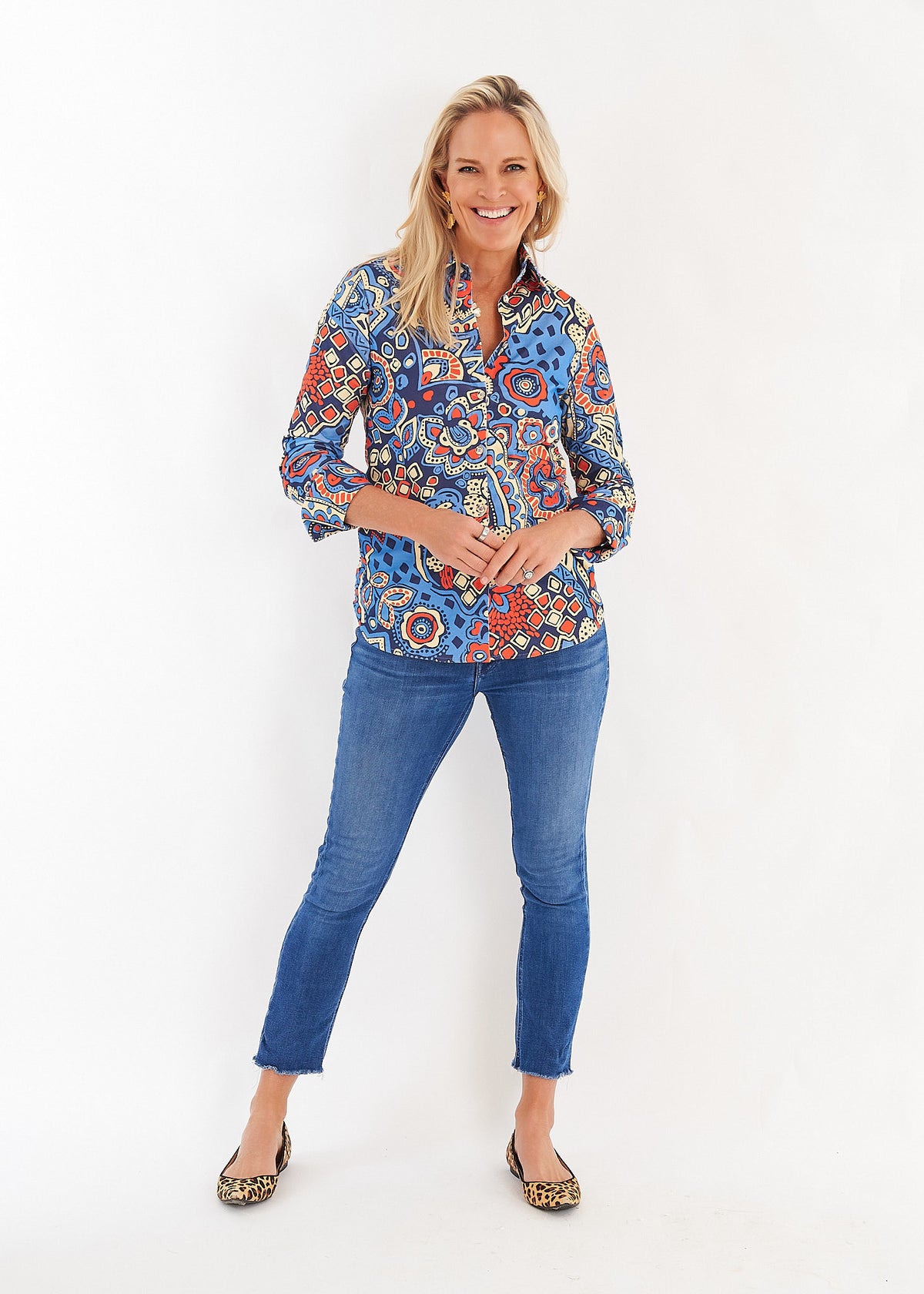 Tenley Shirt - Hemingway Sun River