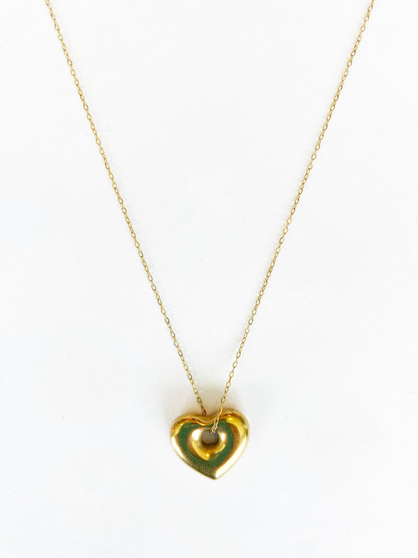HEART Necklace - Gold