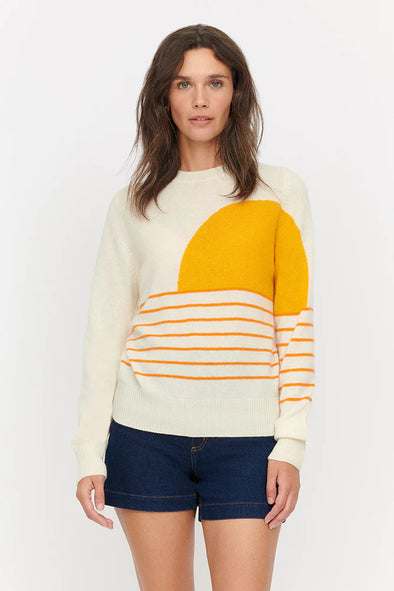 & Isla Cashmere Pullover Sweater - Sonny Sunset
