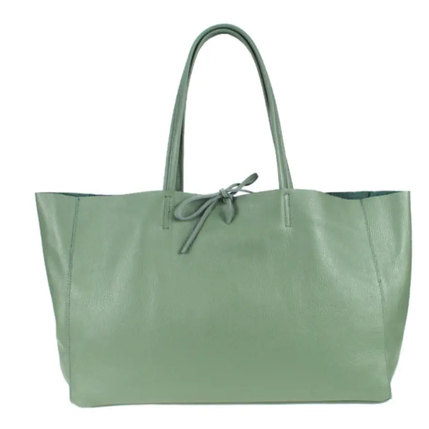 Jijou Capri Leather Travel Bag - Various Colors