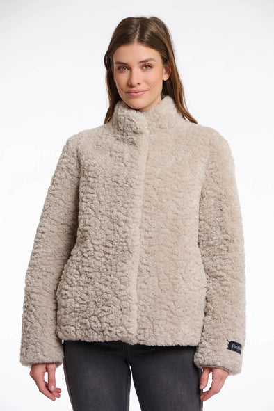 Rino & Pelle Kion Faux Fur Jacket - Oat