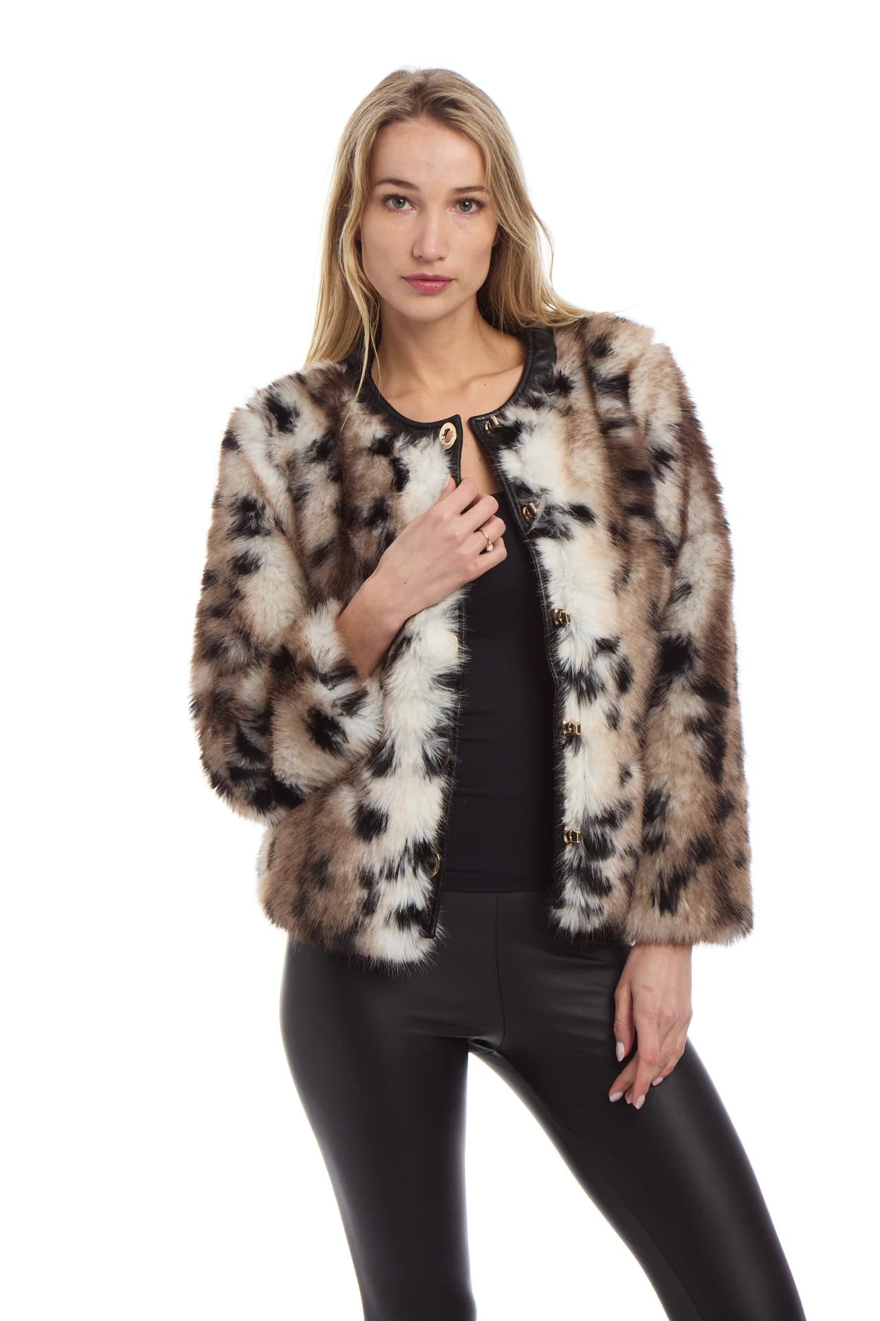 Patty Kim Deneuve Jacket - Ombre Cheetah
