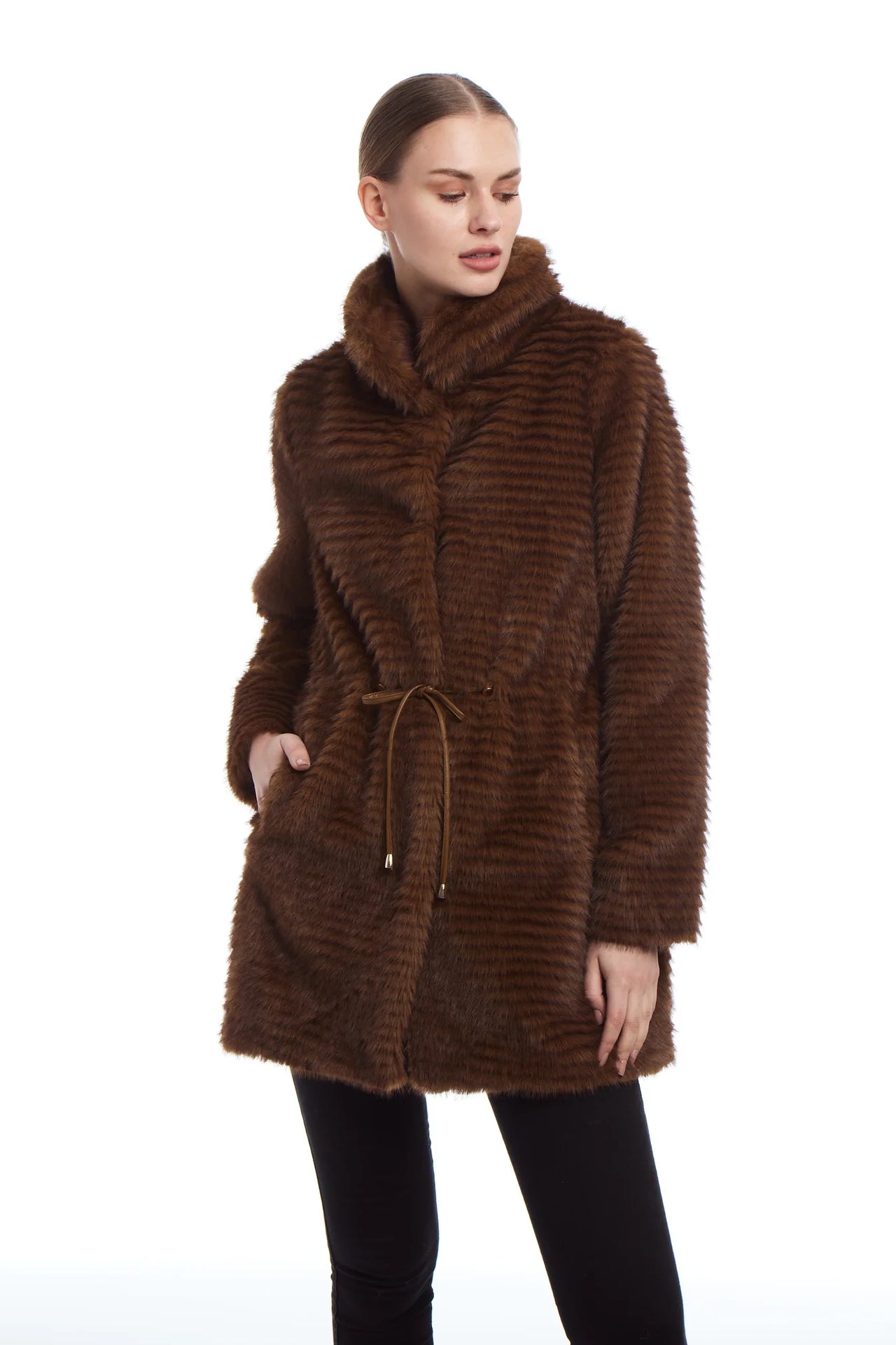 Patty Kim Fabiana Coat - New Mink
