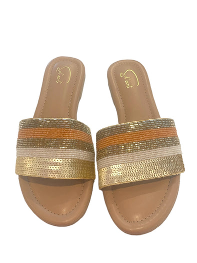 Sol'eart Aura Slides - Gold