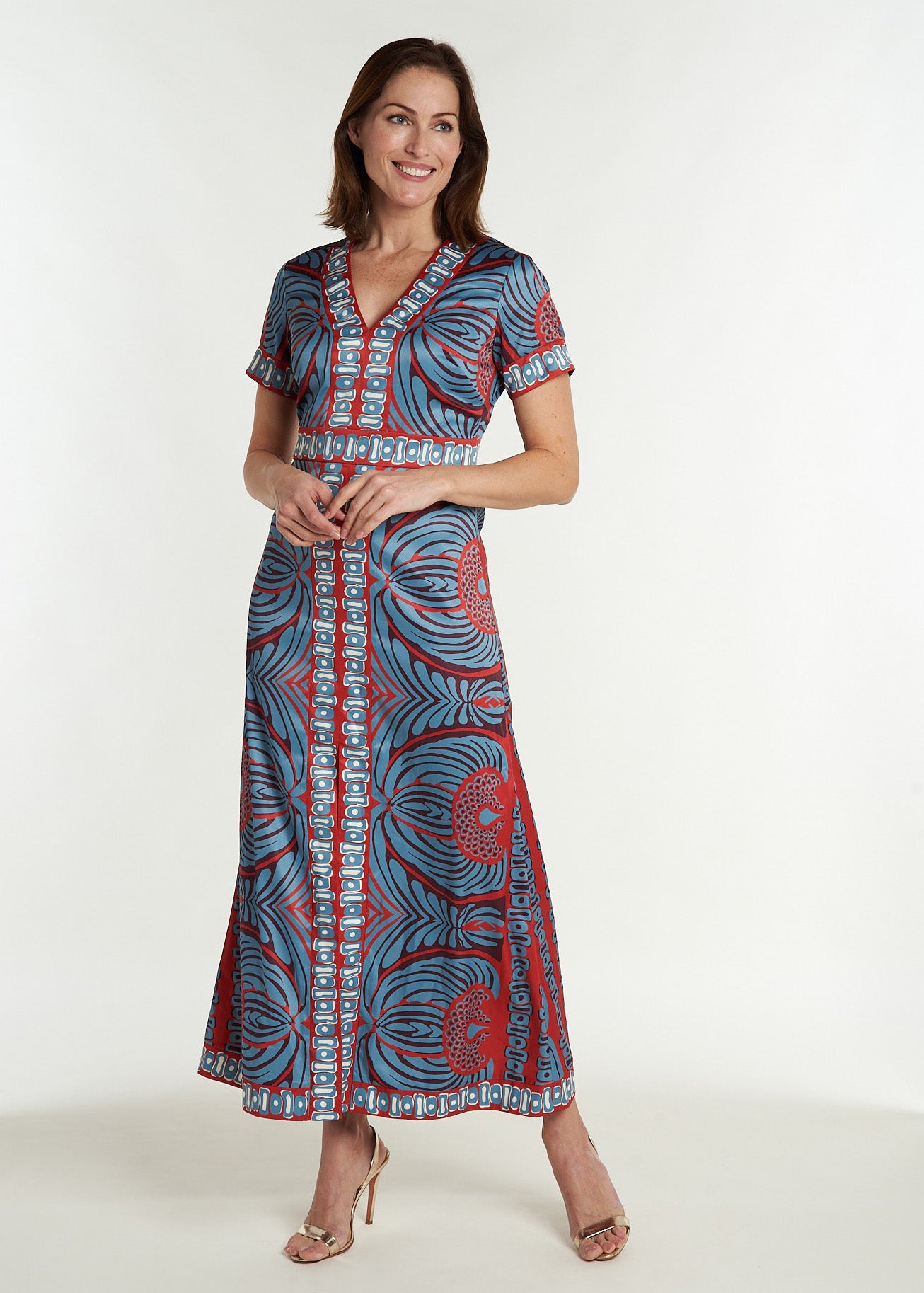 Leland Dress - Frangipani Plum – CK Bradley