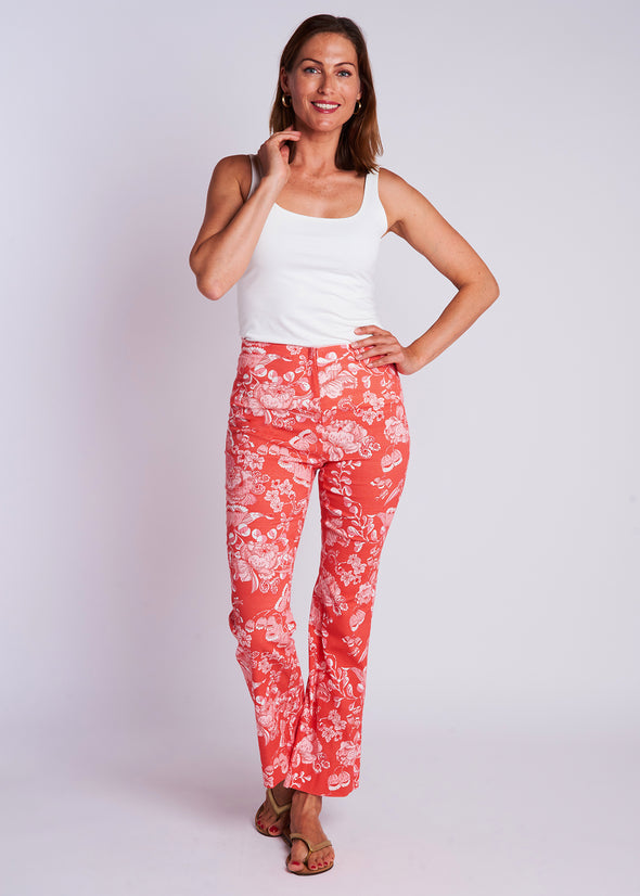 Meister Pant - Cordelia Coral