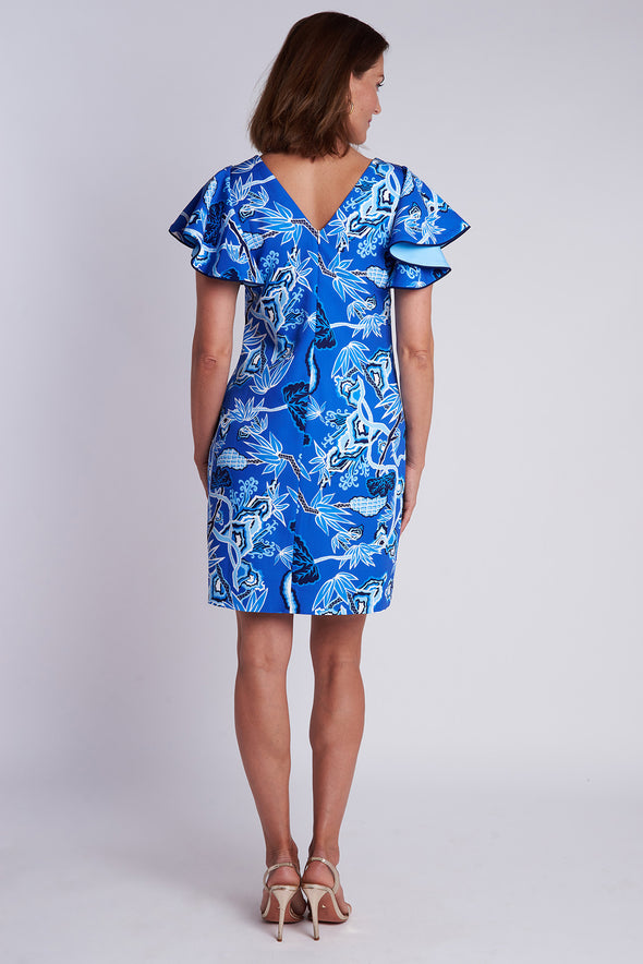 Ollie Dress - Winifred Blue