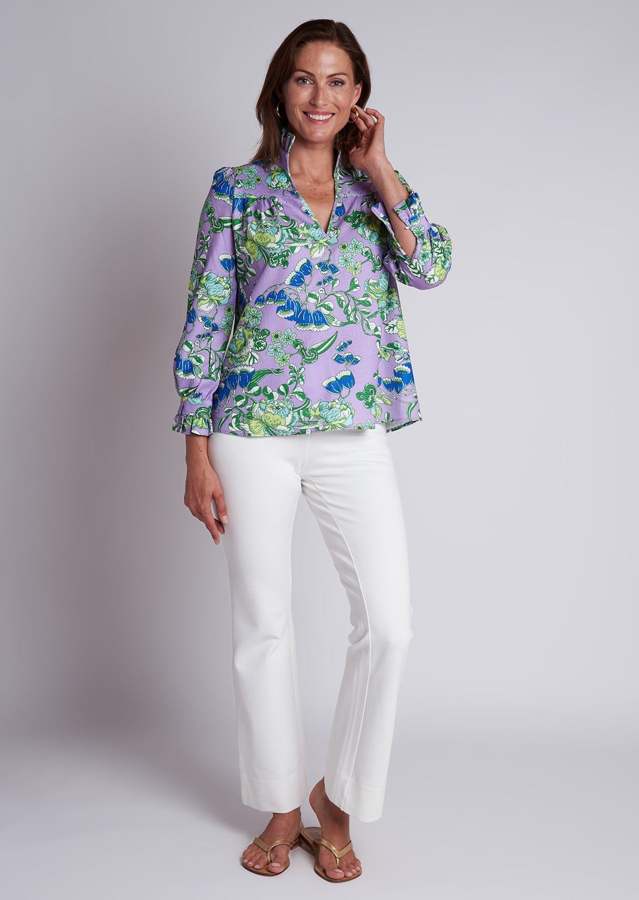 Aspen Blouse - Cordelia Purple